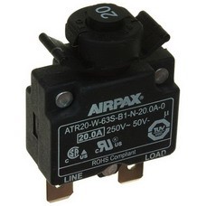 ATR20-W-63S-B1-N-20.0A-0|Sensata Technologies/Airpax